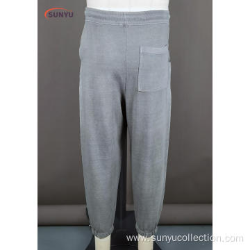 Men's Cotton french terry long pants